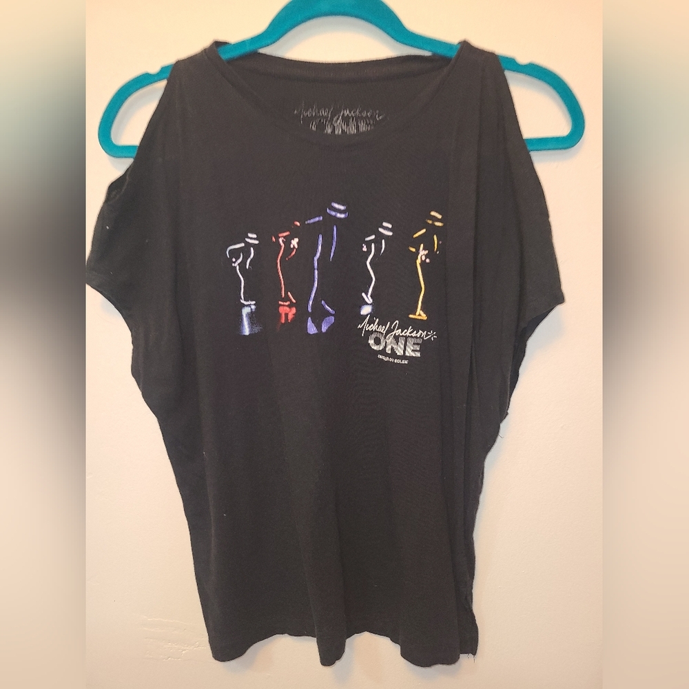 Black Michael Jackson's ONE Graphic T-Shirt